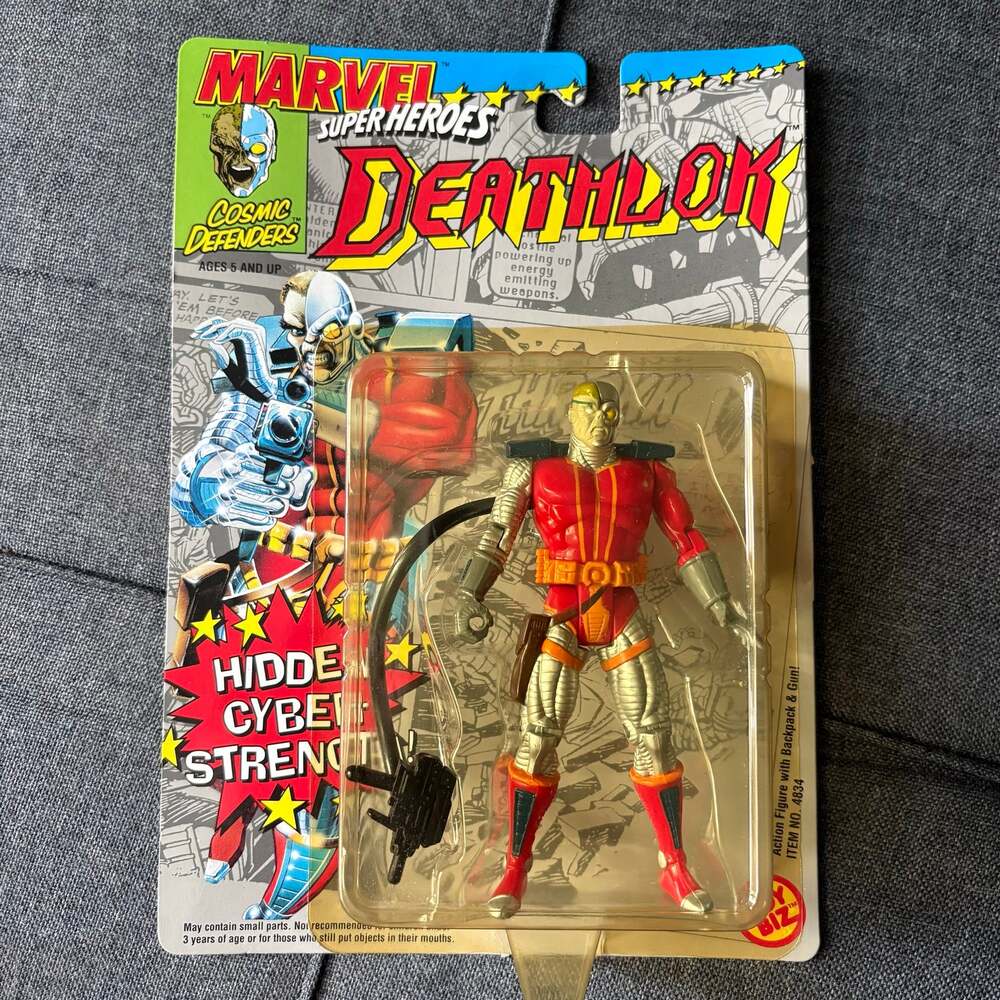 Human Torch Marvel Super Heroes Cosmic Defenders Action Figure Vintage 92 SEALED